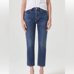 Agolde Riley Crop Size 24 Excellent